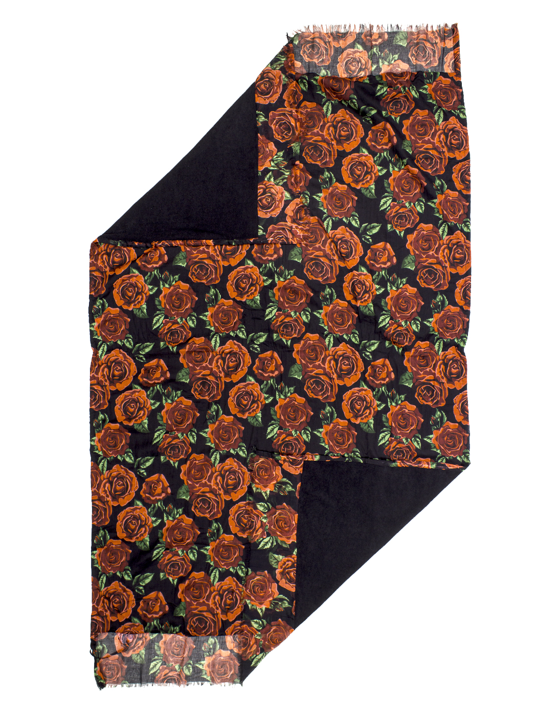 BEACH TOWEL ANIMALIER AND ROSES, 100X180